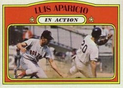 1972 Topps Baseball Cards      314     Luis Aparicio IA
